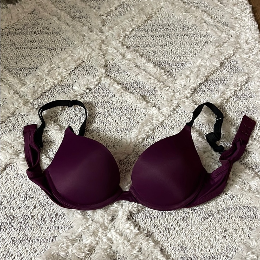 Victoria’s Secret PINK Purple/Maroon Push-Up Bra size 32B